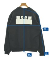 MSGM（エムエスジーエム）スウェット 黒 サイズ:XS レディース/2200716208358