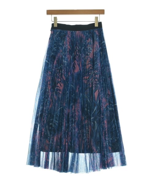 MSGM（エムエスジーエム）ロング・マキシ丈スカート 青 サイズ:40(M位) レディース/2200716208372