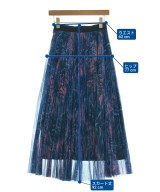MSGM（エムエスジーエム）ロング・マキシ丈スカート 青 サイズ:40(M位) レディース/2200716208372