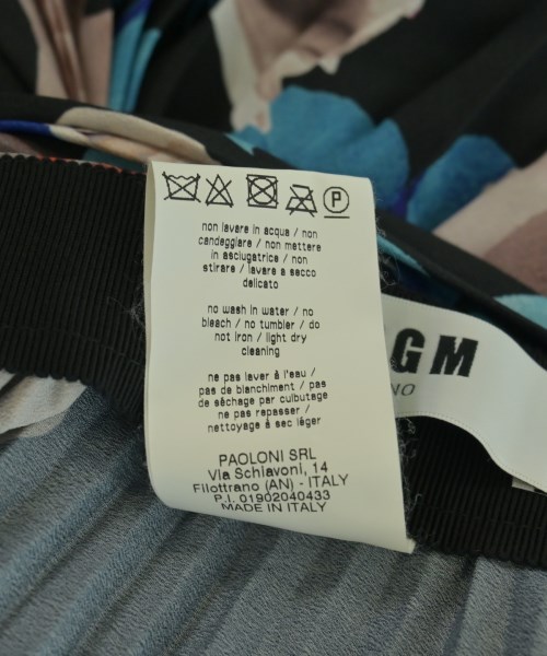 MSGM（エムエスジーエム）ロング・マキシ丈スカート 黒 サイズ:40(M位) レディース/2200716208389
