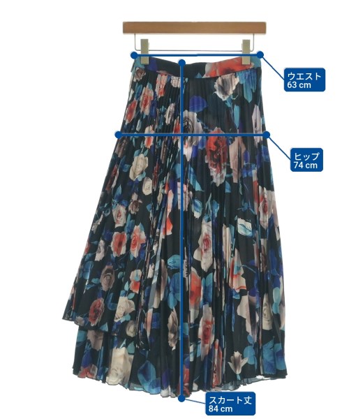 MSGM（エムエスジーエム）ロング・マキシ丈スカート 黒 サイズ:40(M位) レディース/2200716208389