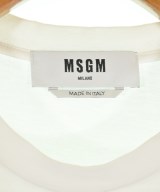 MSGM（エムエスジーエム）Tシャツ・カットソー 白 サイズ:S メンズ/2200718554125