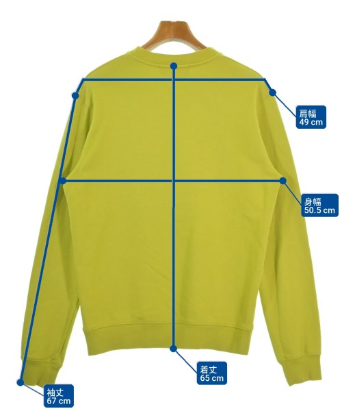 MSGM（エムエスジーエム）スウェット 緑 サイズ:S メンズ/2200722008065