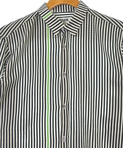 MSGM（エムエスジーエム）カジュアルシャツ 黒 サイズ:39(M位) メンズ/2200721893136