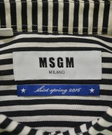 MSGM（エムエスジーエム）カジュアルシャツ 黒 サイズ:39(M位) メンズ/2200721893136
