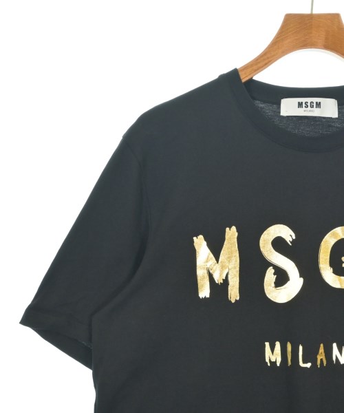 MSGM（エムエスジーエム）Tシャツ・カットソー 黒 サイズ:M メンズ/2200718346027
