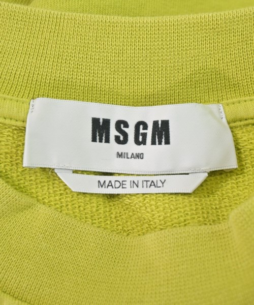 MSGM（エムエスジーエム）スウェット 緑 サイズ:XL メンズ/2200718937058