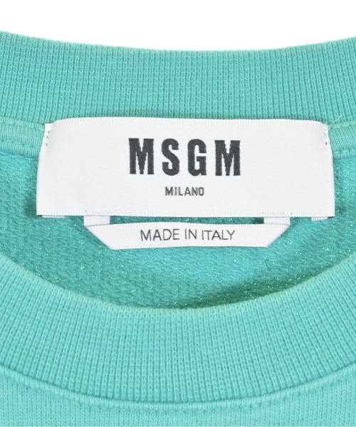 MSGM（エムエスジーエム）スウェット 緑 サイズ:XS レディース/2200722161067