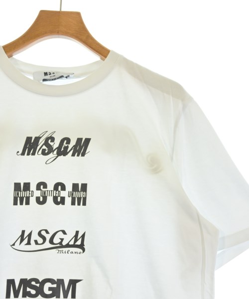 MSGM（エムエスジーエム）Tシャツ・カットソー 白 サイズ:M メンズ/2200720003123
