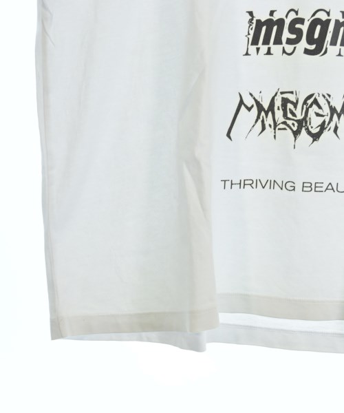 MSGM（エムエスジーエム）Tシャツ・カットソー 白 サイズ:M メンズ/2200720003123