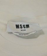 MSGM（エムエスジーエム）Tシャツ・カットソー 白 サイズ:M メンズ/2200720003123