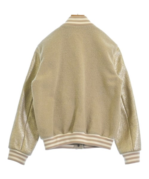MSGM（エムエスジーエム）スタジャン ベージュ サイズ:40(M位) レディース/2200724550029
