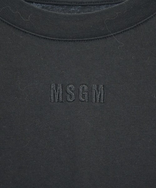 MSGM（エムエスジーエム）Tシャツ・カットソー 黒 サイズ:S レディース/2200726245015