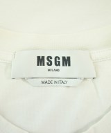 MSGM（エムエスジーエム）Tシャツ・カットソー 白 サイズ:L メンズ/2200727223067