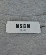 MSGM（エムエスジーエム）Tシャツ・カットソー グレー サイズ:XS レディース/2200727318046