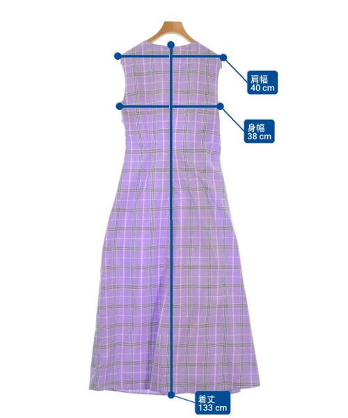 MSGM（エムエスジーエム）ワンピース 紫 サイズ:40(M位) レディース/2200728958029