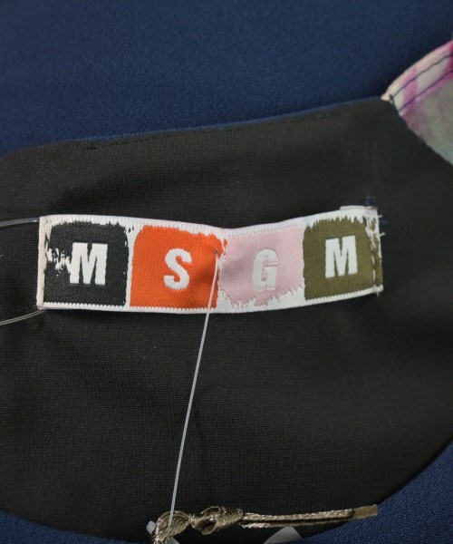 MSGM（エムエスジーエム）ワンピース 紺 サイズ:40(M位) レディース/2200729029025