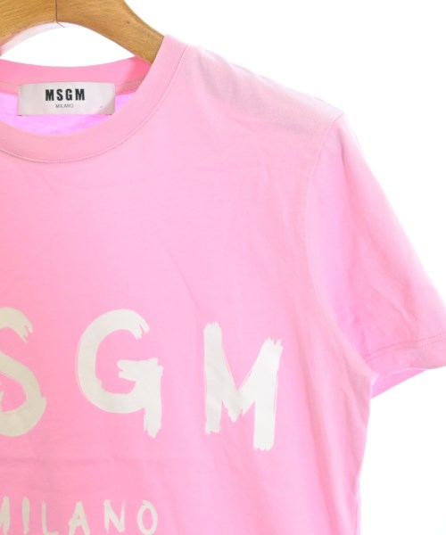 MSGM（エムエスジーエム）Tシャツ・カットソー ピンク サイズ:XS レディース/2200682311113