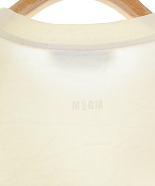 MSGM（エムエスジーエム）Tシャツ・カットソー 白 サイズ:M レディース/2200683929010