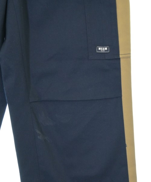MSGM（エムエスジーエム）カーゴパンツ 紺 サイズ:48(L位) メンズ/2200685344033