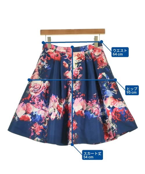 MSGM（エムエスジーエム）ひざ丈スカート 紺 サイズ:40(M位) レディース/2200686220077