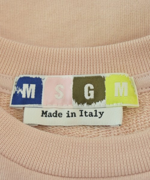 MSGM（エムエスジーエム）スウェット ピンク サイズ:L レディース/2200687423071