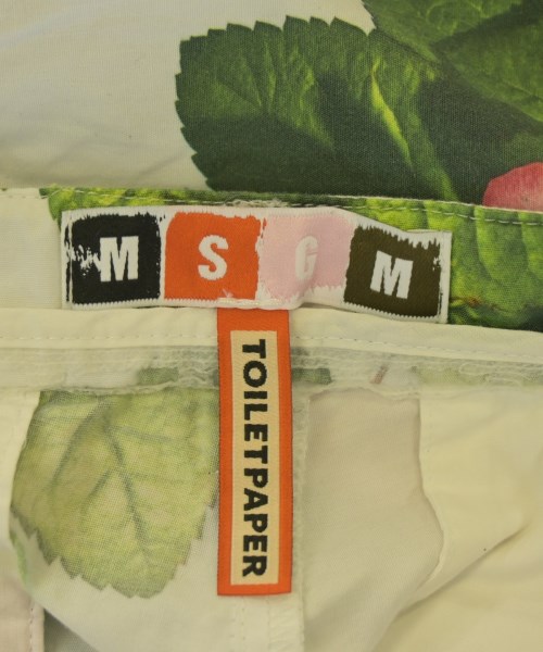 MSGM（エムエスジーエム）ショートパンツ 白 サイズ:48(L位) メンズ/2200684828039