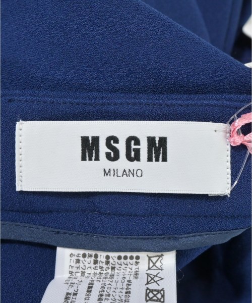 MSGM（エムエスジーエム）その他 青 サイズ:38(S位) レディース/2200690228076