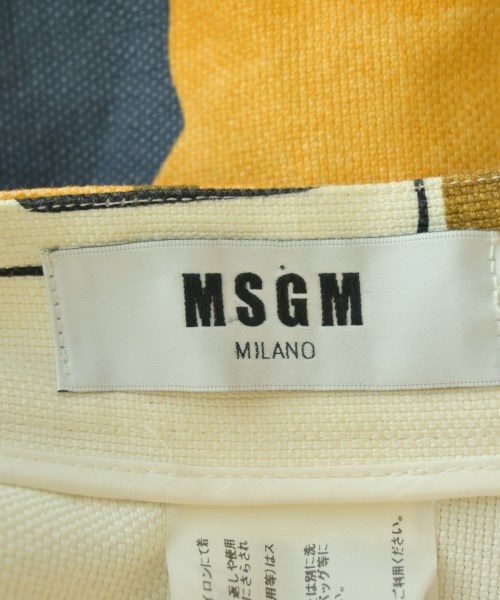 MSGM（エムエスジーエム）ひざ丈スカート その他（柄物・カラフル） サイズ:38(S位) レディース/2200690942064