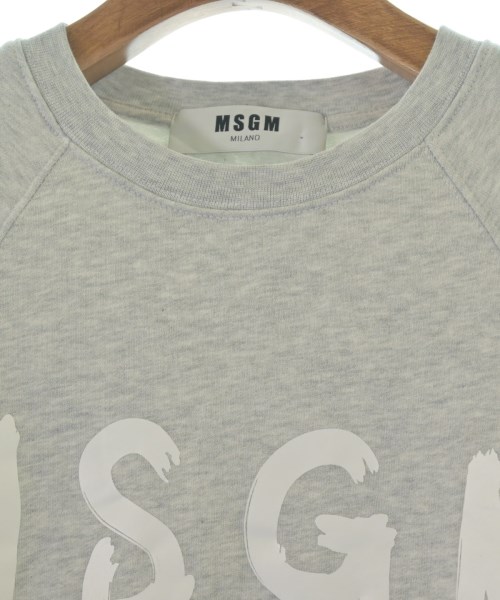 MSGM（エムエスジーエム）スウェット グレー サイズ:XS レディース/2200691597027