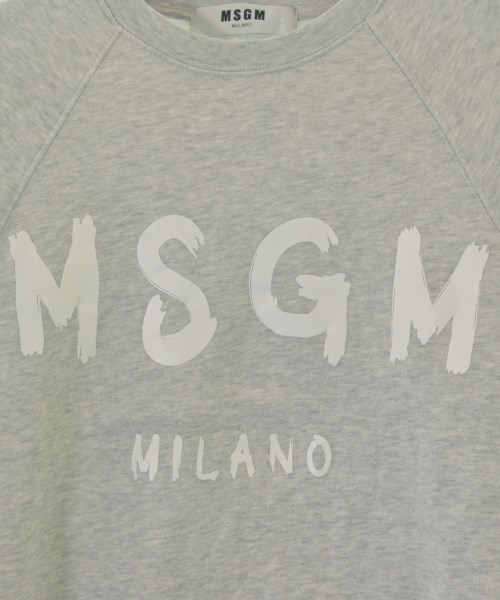 MSGM（エムエスジーエム）スウェット グレー サイズ:XS レディース/2200691597027