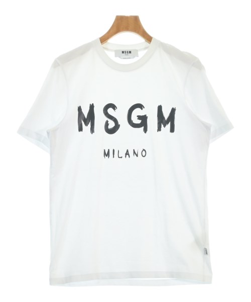 MSGM(エムエスジーエム)Tシャツ・カットソー 白 サイズ:XS/2200687838059
