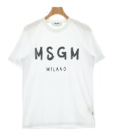 MSGM（エムエスジーエム）Tシャツ・カットソー 白 サイズ:XS メンズ/2200687838059