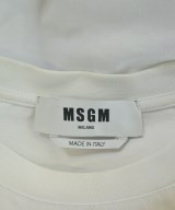 MSGM（エムエスジーエム）Tシャツ・カットソー 白 サイズ:XS メンズ/2200687838059