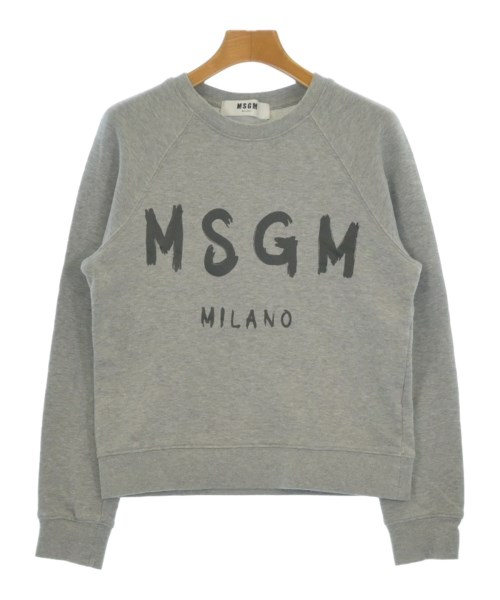 MSGM(エムエスジーエム)スウェット グレー サイズ:XS/2200691939025
