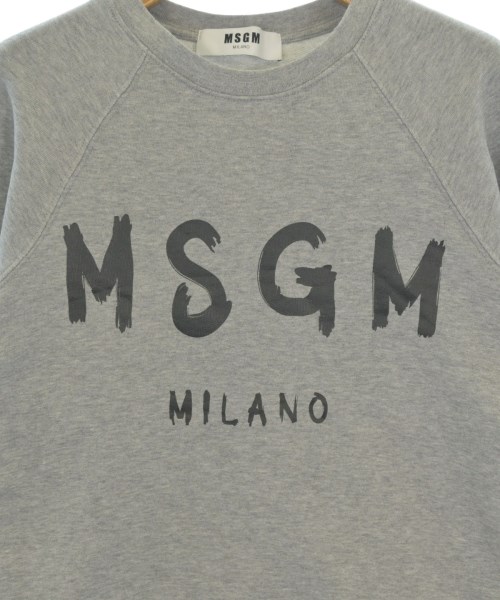 MSGM（エムエスジーエム）スウェット グレー サイズ:XS レディース/2200691939025