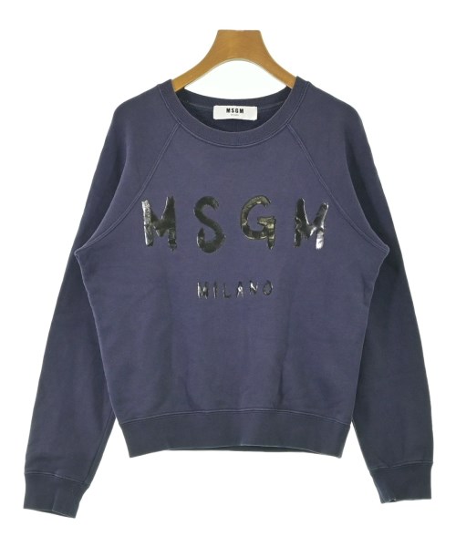 MSGM(エムエスジーエム)スウェット 紺 サイズ:XS/2200688609092