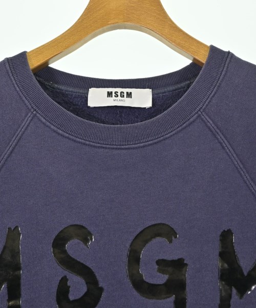 MSGM（エムエスジーエム）スウェット 紺 サイズ:XS レディース/2200688609092