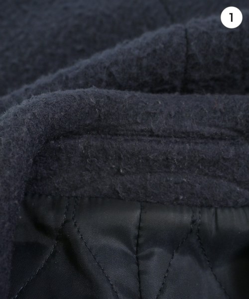 wooyoungmi（ウーヨンミ）チェスターコート 紺 サイズ:44(S位) メンズ/2200637774024