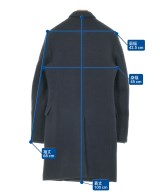 wooyoungmi（ウーヨンミ）チェスターコート 紺 サイズ:44(S位) メンズ/2200637774024