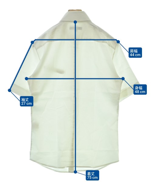 wooyoungmi（ウーヨンミ）カジュアルシャツ 白 サイズ:50(XL位) メンズ/2200623149089