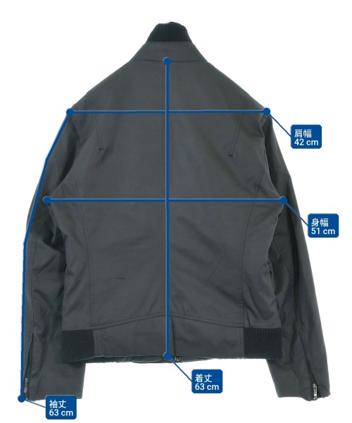 wooyoungmi（ウーヨンミ）ブルゾン 黒 サイズ:48(L位) メンズ/2200645359053