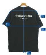 wooyoungmi（ウーヨンミ）Tシャツ・カットソー 黒 サイズ:50(XL位) メンズ/2200700016167