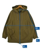 wooyoungmi（ウーヨンミ）パーカー 茶 サイズ:46(M位) メンズ/2200661679135