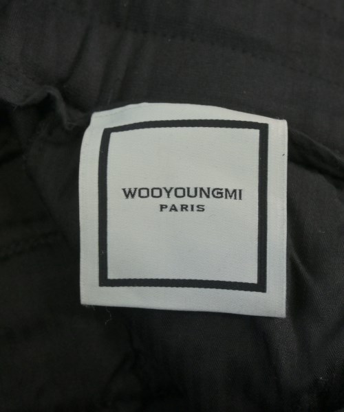 wooyoungmi（ウーヨンミ）スウェットパンツ 黒 サイズ:46(M位) メンズ/2200661679463