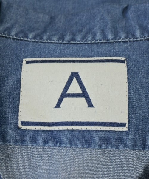 ANDREA POMPILIO（アンドレア　ポンピリオ）カジュアルシャツ 青 サイズ:50(XL位) メンズ/2200657914196