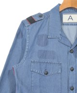 ANDREA POMPILIO（アンドレア　ポンピリオ）カジュアルシャツ 青 サイズ:50(XL位) メンズ/2200657914196