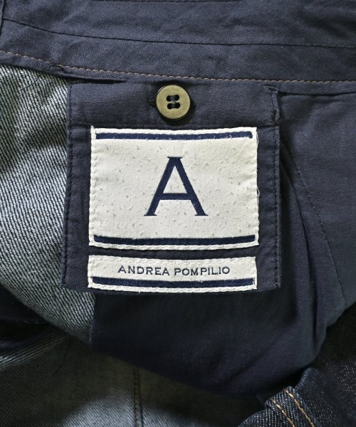 ANDREA POMPILIO（アンドレア　ポンピリオ）デニムパンツ 紺 サイズ:48(L位) メンズ/2200727541086