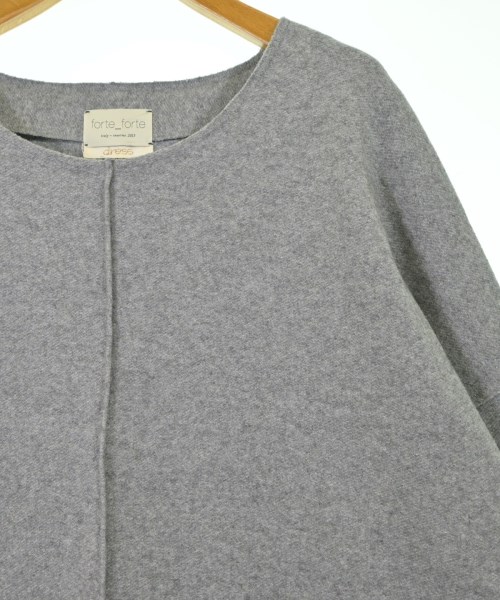 forte forte（フォルテフォルテ）ワンピース グレー サイズ:1(S位) レディース/2200626035075