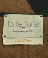 forte forte（フォルテフォルテ）ワンピース 茶 サイズ:1(S位) レディース/2200626035082